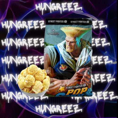 Street Fighter Salted Butter Popcorn